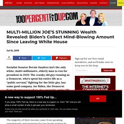 MULTI-MILLION JOE’S STUNNING Wealth Revealed: Biden’s Collect Mind-Blowing Amount Since Leaving White House