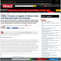 Les 100 millions qui ont fait de Steve Jobs un zélateur des brevets