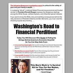 Washington's Road to Financial Perdition!