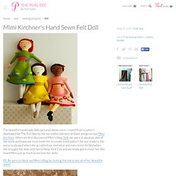Mimi's Hand Sewn Felt Dolls