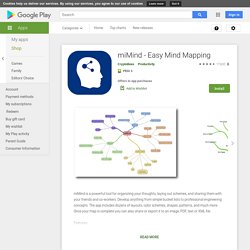 miMind - Easy Mind Mapping - Apps on Google Play