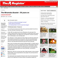The Minamata disaster - 50 years on