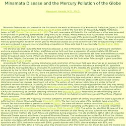 Minamata Disease and the Mercury Pollution of the Globe