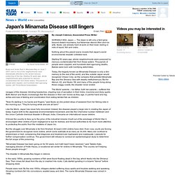 Japan's Minamata Disease still lingers