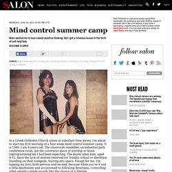 Mind control summer camp