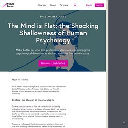 The Mind is Flat - The University of Warwick