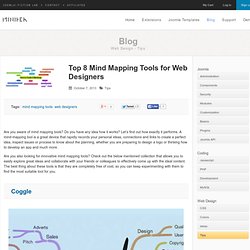 Top 8 Mind Mapping Tools for Web Designers