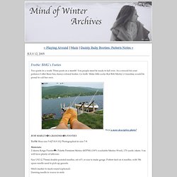 mind of winter: Freebie: BMG&#039;s Footies