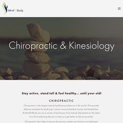 Chiropractic & Kinesiology in Hobart