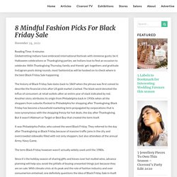 8 Mindful Fashion Picks For Black Friday Sale on Ciceroni Curated Site
