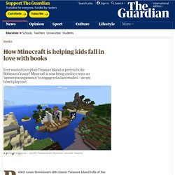 How Minecraft is helping kids fall in love with books