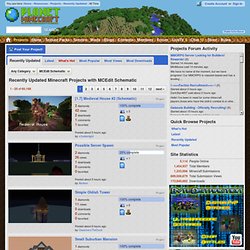 Recently Updated Minecraft Projects with MCEdit Schematic - PlanetMinecraft.com