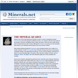 Quartz: The mineral Quartz information and pictures