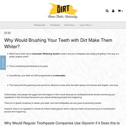The Dirt Mineralizing Tooth Powder – The Dirt - Super Natural Personal Care