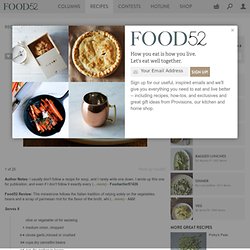 Minestrone Soup recipe on Food52.com