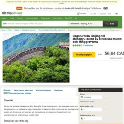 Dagstur från Beijing till Mutianyu-delen av kinesiska muren och Minggravarna - TripAdvisor