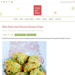 Mini Ham & Cheese Quinoa Cups