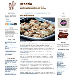 Mini Hot Browns - Hedonia