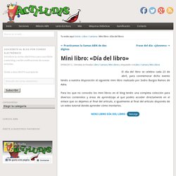 Mini libro: "Día del libro"