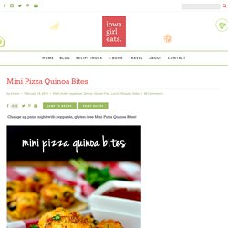 Mini Pizza Quinoa Bites