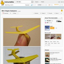 Mini Staple Sailplane