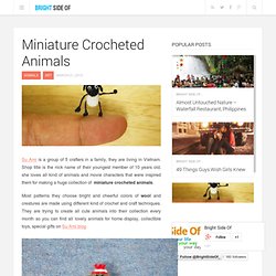 Miniature Crocheted Animals