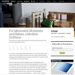 For Minimalist Mommies and Babies, a Modern Dollhaus