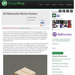 28 Minimalist Movie Posters