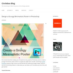 Design a Grungy Minimalistic Poster in Photoshop
