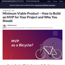 Minimum Viable Product – How to Build an MVP for Your Project and Why You Should