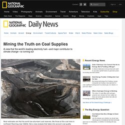 Mining the Truth on Coal Supplies