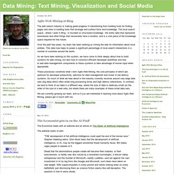 Data Mining: Text Mining, Visualization and Social Media