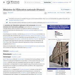 Ministère de l'Éducation nationale (France)