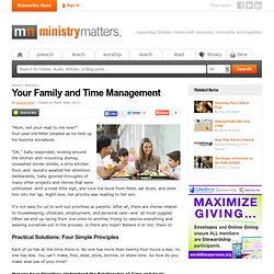 Your Family and Time Management