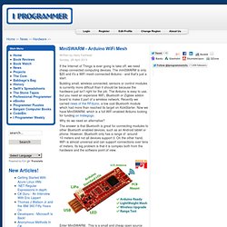 MiniSWARM - Arduino WiFi Mesh