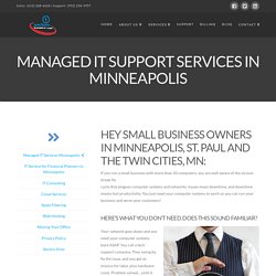 Managed IT Support Services for SMB