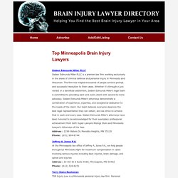Minneapolis Brain Injury Lawyer - Top Minneapolis Brain Injury Lawyers