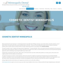 Cosmetic Dentist - Dental Implants - Minneapolis Dental, MNMinneapolis Dental