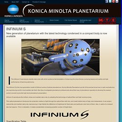 Konica Minolta Planetarium INFINIUM S