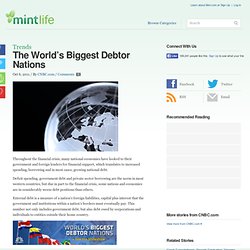 The World’s Biggest Debtor Nations
