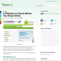 5 Websites to Check Before You Shop Online