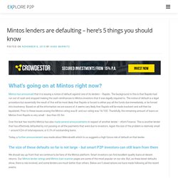 Mintos lenders are defaulting - here's 5 things you should know
