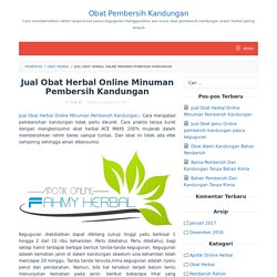 Jual Obat Herbal Online Minuman Pembersih Kandungan – Obat Pembersih Kandungan