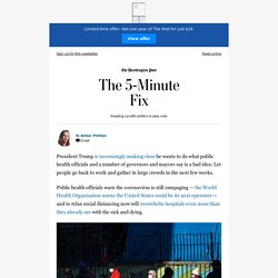 The 5-Minute Fix from The Washington Post