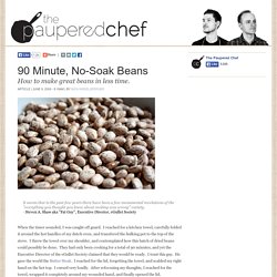 90 Minute, No-Soak Beans