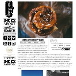 60 Minute Sticky Buns - The Crepes of Wrath - The Crepes of Wrath