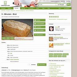 5 - Minuten - Brot (Rezept mit Bild) von floroth