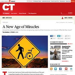 A New Age of Miracles