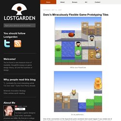 Danc's Miraculously Flexible Game Prototyping Tiles