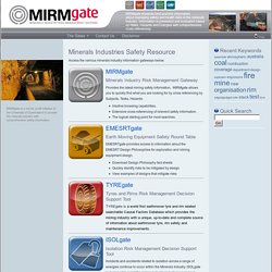 MIRMgate : Mining Industry Resource Management